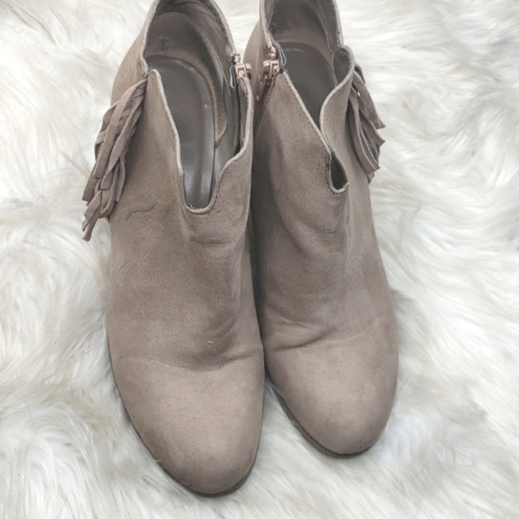 Carlos Santana Tempe Fringe Ankle Boots Size 9.5 - Picture 9 of 13